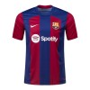 Oficiální Fotbalový Dres FC Barcelona Ansu Fati 10 Domácí 2023-24 pro Děti